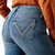 Ariat Ladies Perfect Rise Isabelle Trouser Albuquerque Medium Wash Denim Jeans
