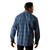 Ariat Men's Orion Blue Rebar Heavy Flannel Work Shirt