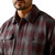 Ariat Men's Charcoal Rebar Heavy Flannel Work Shirt
