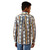 Ariat Boys Blue & Tan Aztec Print Shilo Classic Fit Long Sleeve Shirt
