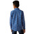 Ariat Boy's Blue & Light Blue Aztec Striped Pattern Team Pace Long Sleeve Button Up Shirt