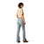 Ariat Ladies Ultra High Rise Tomboy Jazmine Boot Cut Argentina Light Wash Denim Jeans