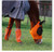 Professional's Choice Orange Deluxe Fly Boots