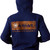 Ariat Boy's Navy Ariat Woodshop Stack Long Sleeve Pullover Hoodie