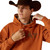 Ariat Men's Adobe Ariat Stitch Shield Logo Long Sleeve Pullover Hoodie