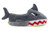 Western Chief Boys Shark Slippers - Gray