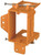 Carlon 1-Gang Low Voltage Mounting Bracket - Orange