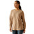 Ariat Ladies Rebar Khaki Oatmeal Heather Rebar Workman EST 1993 Long Sleeve T-Shirt