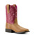 Ariat Girls Youth Cottage & Rosebud Tombstone Wide Square Toe Western Boots