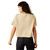 Ariat Ladies Oyster Grey Patron Short Sleeve Cropped Top