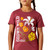 Ariat Girls Cardinal Ariat Grown Wild Short Sleeve T-Shirt