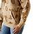 Ariat Ladies Savannah Tan Heather Ariat Logo 2.0 Long Sleeve Pullover Hoodie