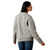 Ariat Ladies Heather Grey Scorpion Script Oversized Long Sleeve Sweatshirt