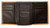 Nocona Mens Natural Leather Basket Weave Embossed Trifold Wallet