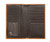 Nocona Mens Tan Leather Rodeo Embossed Scrolling Wallet