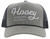 Hooey Men's "OG" Olive & Black with White Stitching Mesh Snapback Hat