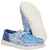Hey Dude Ladies Blue Denim Wendy Funk Patch Work Casual Slip On Shoes
