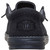 Hey Dude Men's Jersey Black Wally Stretch Casual Slip On Shoes