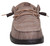 Hey Dude Men's Deep Taupe Mole Brown Wally Stretch Sox Slip On Shoes
