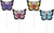 24" X 5" Butterfly Picks ASSORTED 1 PIECE