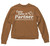 Sendero Provisions Womens Brown Easy Does It Drop Shoulder Sweatshirt