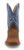 Twisted X Mens 11" Cocoa Denim Blue Tech X Western Square Toe Boot