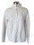 Keren Hart Womens Soft White Knit Quarter-Zip Pullover