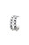 West & Co. Clear Square & Round Rhinestones Post Hoop Earrings
