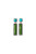 West & Co. Stunning 2.5" Green Bar on Turquoise Post Earrings