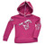 Cowgirl Hardware Toddler Girls Pink "Ride Like The Wind" Horse Graphic Long Sleeve Waffle Pullover Hoodie