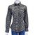 Cowgirl Hardware Women's CH Black Tooled Floral Long Sleeve Western Snap Shirt