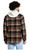 Howitzer Mens Brown Musket Long Sleeve Hooded Flannel Shirt