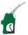 Husky 1GS LD Diesel Nozzle with Clip - Heavy-Duty Fuel Dispensing