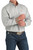 Cinch Men's Cream Geometric Printed Classic Fit Long Sleeve Button-Down Western Shirt