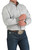 Cinch Men's Olive Microstripe Poly TENCEL Classic Fit Long Sleeve Button-Down Western Shirt