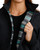 Cinch Ladies Black Full Zip Bonded Windproof Ripstop Bomber Jacket