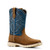 Ariat Men's Dusted Brown & Basin Blue Activator Waterproof Pull On Work Boots