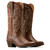 Ariat Ladies Sassy Brown Heritage J Toe Western Boots