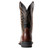 Ariat Men's Amos Hand Stained Red Square Toe Western Boots