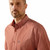 Ariat Men's Rust Warren Fitted Long Sleeve Button Up Shirt