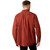 Ariat Men's Dark Red Wren Classic Fit Long Sleeve Button Up Shirt