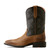 Ariat Men's Barley Brown & Matte Black Sport Wide Square Toe Cowboy Boots