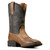 Ariat Men's Barley Brown & Matte Black Sport Wide Square Toe Cowboy Boots