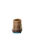 Ariat Men's Brown Bomber with Blue Laces Spitfire Slip On Boots