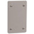 Thomas & Betts Blank Weatherproof Cover - Gray