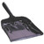 Fulton Heavy Duty Open Dust Pan Steel Black