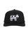 Waggle Men's Black with White Embroidered Cow Legendairy Golf Hat
