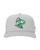 Waggle Men's Gray with Green Embroidered Largemouth Snapback Golf Hat