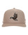 Waggle Men's Brown Loosey Goosey Snapback Golf Hat