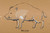 EZ Aim Wild Boar Corrugated Silhouette Shooting Target, 1-Target, 23" x 35," Tan